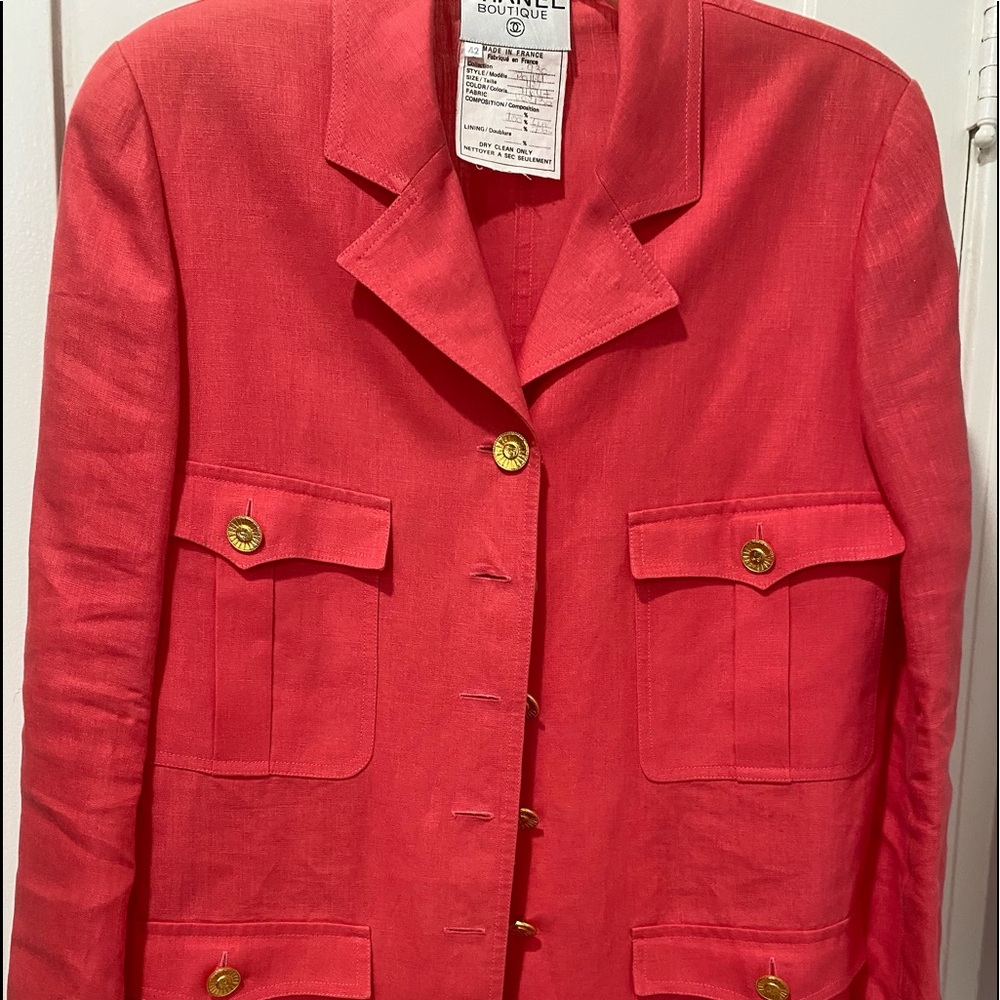 Chanel Linen Jacket